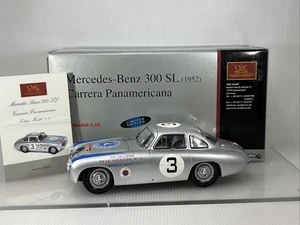 1/18 CMC 1952 Mercedes 300 SL Carrera Panamericana Mexico Hermann Lang M-058 - Picture 1 of 16