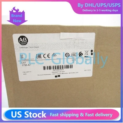 1756-A7 SER C ControlLogix 7 Slots Chassis 1756A7 New Factory Sealed - Image 1 of 4