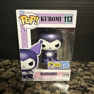 Funko Pop esclusivo SDCC 2025! Adesivo ufficiale Sanrio Kuromi 113 metallizzato AP24 - Foto 1 di 6