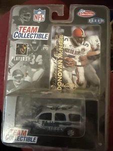Diecast Fahrzeug und Rookie Karte Eagles Donovan McNabb 1999 Fleer Team Sammlerstück - Bild 1 von 2