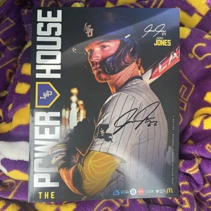 POWER HOUSE Edition 1 LSU Tigers Baseball Game Program 2025 JARED JONES SIGNED - Picture 1 of 2