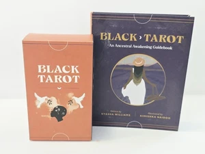 Black Tarot: An Ancestral Awakening Deck With Guidebook. No Box - Foto 1 di 5