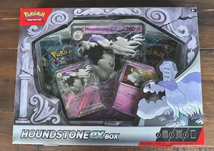 Pokemon TCG: Houndstone ex Collection Box - 4 paquetes de refuerzo NUEVO sellado - Imagen 1 de 8