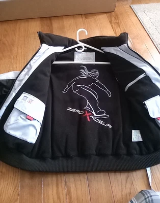 Zero Xposur Women's M  Blue Black Winter Ski SnowBoard Jacket Down Feather EUC - Image 1 of 4