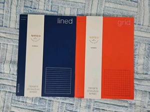 Noted By Post-It Notebook LOT of 2 (1) of Each Lined & Graph 64 Pages Each NEW - Bild 1 von 6