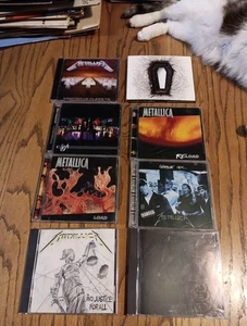 8 leere Matallica CD Hüllen. Nur Hülle Keine CD - Bild 1 von 17