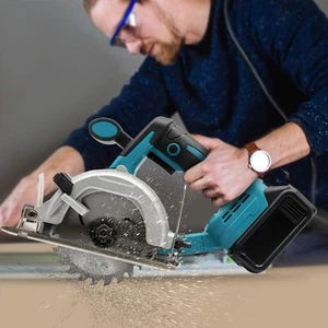 Akku Handkreissäge Säge Ø125mm Kreissäge kabellos 0-45° mit batterie & ladegerät - Bild 1 von 13
