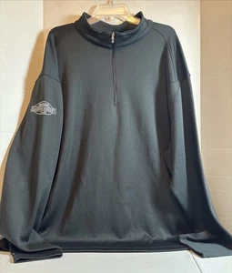 Herren Nike Golf Langarm 1/4 Reißverschluss Pullover Shirt 4X B22 - Bild 1 von 8