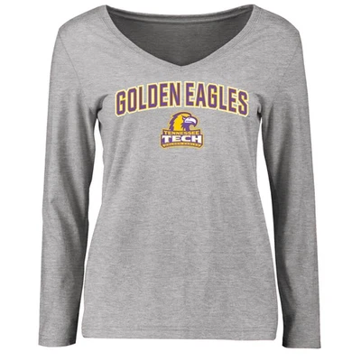 Women's Ash Tennessee Tech Golden Eagles Proud Mascot Long Sleeve T-Shirt - Image 1 of 2
