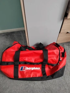 Berghaus Global Duffel Bag Holdall 100L Large Red Colour Very Good Condition - Picture 1 of 7