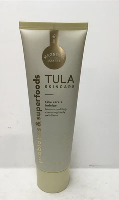 TULA Skincare x Magnolia Bakery Banana Pudding Cleansing Body Exfoliator No box - Image 1 of 3