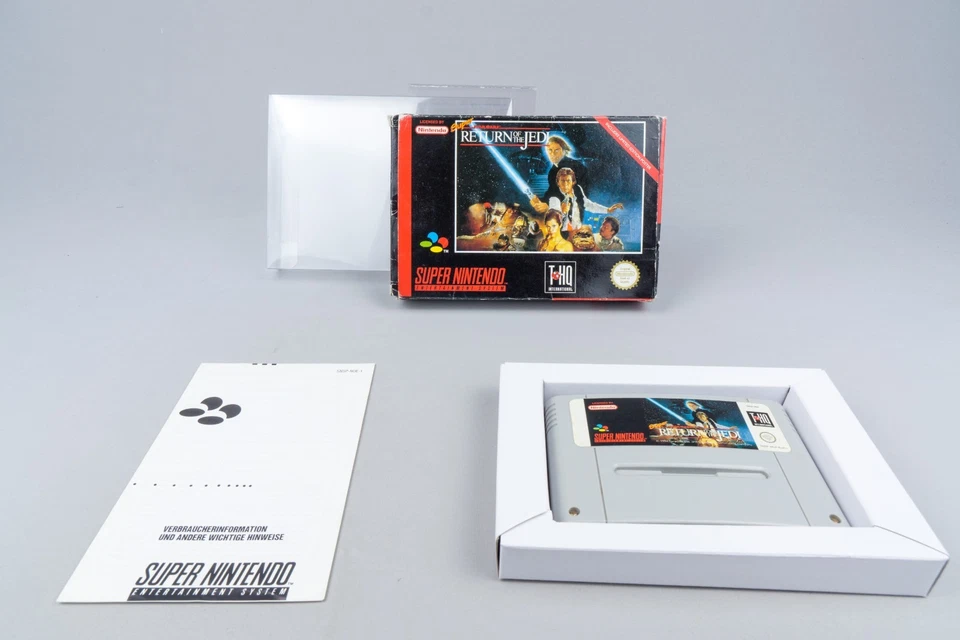 Super Nintendo *Super Star Wars: Return of the Jedi* SNES OVP ARJP-EUR - Bild 1 von 4