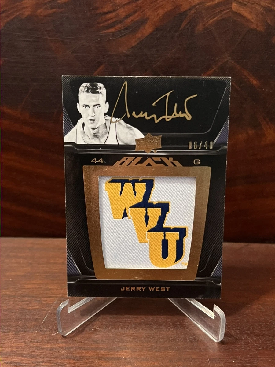 Upper Deck Jerry West Autographed Basketball Trading Cards