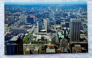 Vintage 70er Toronto Ontario Kanada Skyline Ansicht Postkarte * fast neuwertig * nicht verschickt - Bild 1 von 2