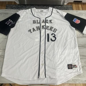 Headgear 1392-1948 Oficial NLBM Ropa Nueva York Negra Yankees Jersey Talla 5XL RARO) - Imagen 1 de 14