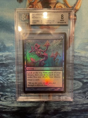 Ponder Lorwyn Foil NM BGS 8 - Image 1 of 2