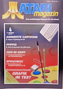 ATARI MAGAZIN - AUSGABE: 4/88 (RÄTZ - MAGAZIN) #1DE - Picture 1 of 6