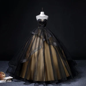 Personalizado Elegante Vestido de Baile Mujeres Vestido de Noche Tul Baile de graduación Fiesta Cumpleaños Vestido - Imagen 1 de 11