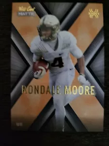 Wild Card Matte Rondale Moore RC 2021 Orange Xplode Chase Pack - Imagen 1 de 2