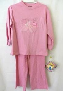 Picture Me Set L/S Sweatshirt w Ballerina Details & Pants Pink 4 6 or 6X #10934 - Picture 1 of 5