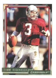 TOPPS HIGH-SERIES GOLD Timm Rosenbach WSU Washington State COUGARS - Imagen 1 de 1