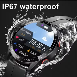 SmartFit Pro EKG + PPG Bluetooth Smartwatch für Herren - Herzfrequenz Fitness Tracker - Bild 1 von 17
