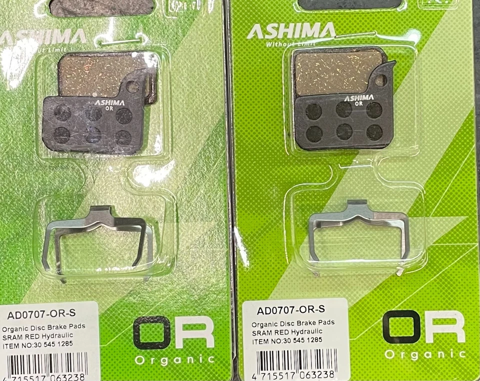 ASHIMA SET 4 ORGANISCHE BREMSBELÄGE FÜR SRAM RED ETAP ULTIMATE - Bild 1 von 1