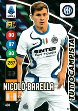 2021-22 Adrenalyn XL Sandpapers, Footballers: Card 436 SUV Nicolo Barella (