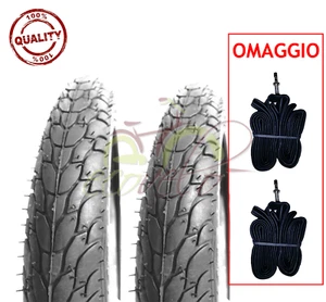 2 COPERTONI E +2 CAMERE D'ARIA GOMMA NERO PER BICICLETTA 14 x 1.75 (47-254) - Imagen 1 de 2