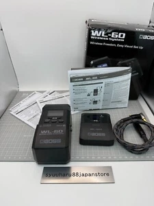 BOSS WL-60 Guitar Wireless System 2.4GHz 14chanels Black from japan USED - Picture 1 of 24