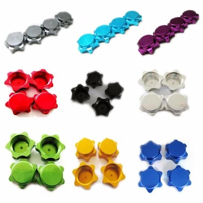 Aluminum Alloy Wheel Hex Hub M17 17mm Nut Adapter Anti-dust Cover For 1/8 RC car - Image 1 of 4