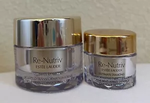 ESTEE LAUDER Re-Nutriv ULTIMATE DIAMOND TRANSFORMATION CREME &EYE CREME 15ml*5ml - Picture 1 of 2