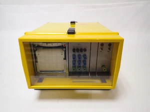 ELMES STAUB 3-PHASE AMMETER CHART RECORDER PORTABLE DEVICE *WORKING, NEEDS INK* - Picture 1 of 9