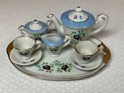 TWO Child's Doll Size Miniature Teasets