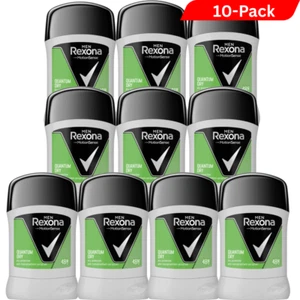 10 x Rexona QUANTUM DRY Antiperspirant Deodorant STICK Men 50 ml - Picture 1 of 2