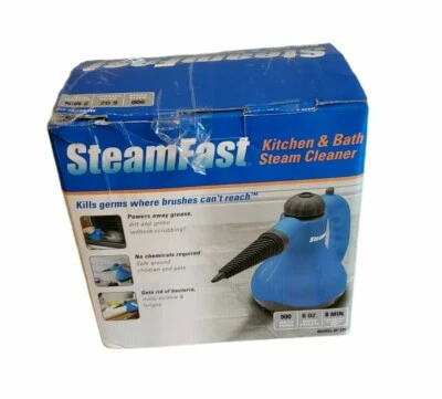 Steam Fast Kitchen Bath Steam Cleaner Kills Germs  No Chemicals Blue USA Seller - Image 1 of 4