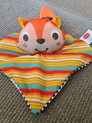 Manta de seguridad para bebé Tiny Love Brand Squirrel Crinkle Lovey 7" Isreal muy rara Foto 1 de 4
