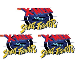 3 pegatinas gráficas arcade x-men Vs Street Fighter - Imagen 1 de 1