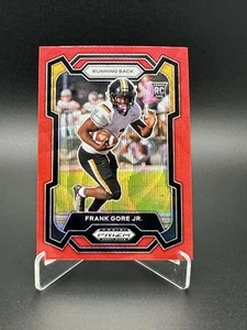 2024 Panini Prizm Draft Picks - Frank Gore Jr. #159 Ruby Wave Prizm (RC) - Picture 1 of 2