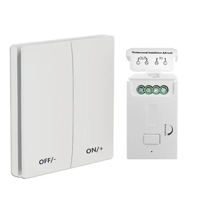 Interruttore dimmer LED interruttore cinetico senza fili, con telecomando - Immagine 1 di 4