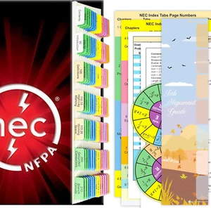 2020 NEC Tabs (Book Not Included), National Electrical Code Book Tabs for NFP... - Picture 1 of 1