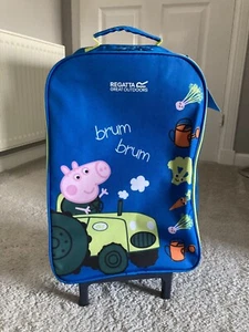 Regatta Peppa Pig 2-Wheel Trolley Bag / Imperial Blue - Picture 1 of 20