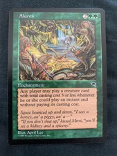 MTG Aluren Magic the Gathering MTG Tempest lightly played