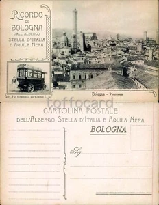 BOLOGNA CITTA'-ALBERGO STELLA D'ITALIA E AQUILA NERA-C29-20 - Picture 1 of 1