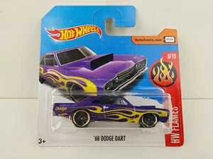 Auto Mattel Hot Wheels DTX86 HW Flames - '68 Dodge Dart - Foto 1 di 2