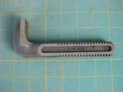 New 12" Ridgid Pipe Wrench Hook Jaw, P/N 31630 - Image 1 of 4