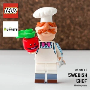 LEGO Chef Suédois Minifigure COLTM-11 Les Muppets 71033 Disney - Picture 1 of 8