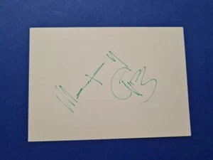 György Mezey - autografo - autografo - firmato - Ungheria - Mondiali 1986 - allenatore - Foto 1 di 2