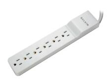 BELKIN BE106000-04 4 Feet 6 Outlets 720 Joules Home/Office Surge Protector