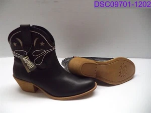 Scarpe donna taglia 9 M Dingo Urban Cowgirl nere DI 135 - Foto 1 di 5